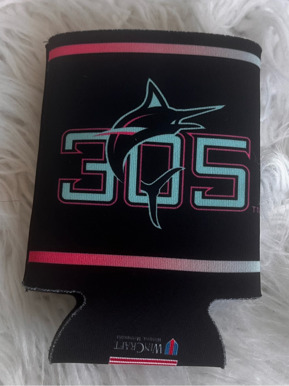 305 Miami Marlins Logo Can Cooler - MLB official